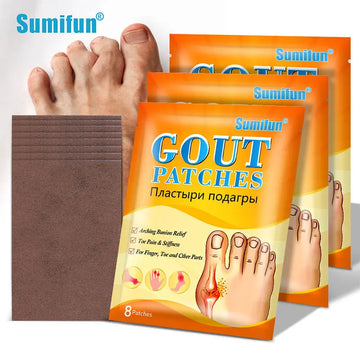 Chinese Herbal Medicine Gout Patches Treatment  Neck Waist Shoulder Leg Joint Bone