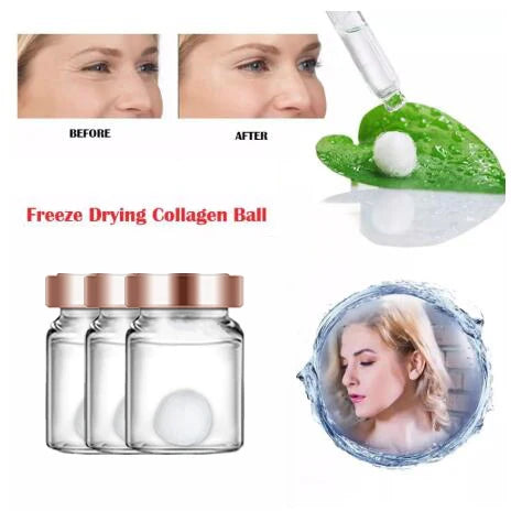 Collagen Silk Ball Anti Wrinkle Anti-Aging FirmingBrightening And Water-Soluble Silk Ball