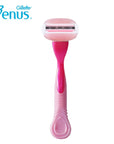 Gillette Venus  Razor With 5 Replacement Shaving Blades Stainless Hair Removal Tool for Female