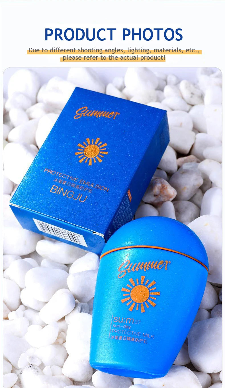 Facial Body Sunscreen  Sun Cream Sunblock Skin Protective Cream Oil-control Moisturizing  50ml