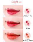 TONYMOLY Delight Tony Tint 3pcs Long-Lasting Liquid Lipstick Waterproof Sexy Matte Lip Gloss