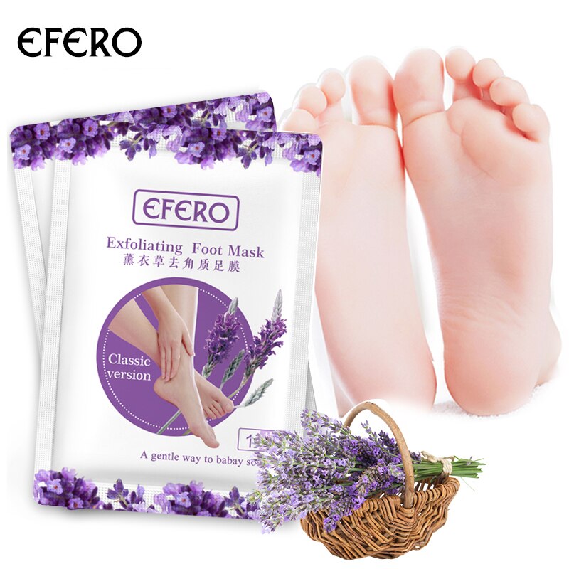 EFERO Exfoliating Foot Masks  2/3pairs