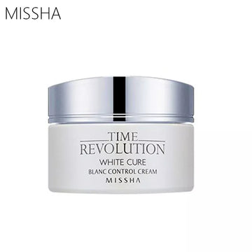 MISSHA Time Revolution White Cure Blanc Control Cream Ageless Face Toner Skin Care 50ml