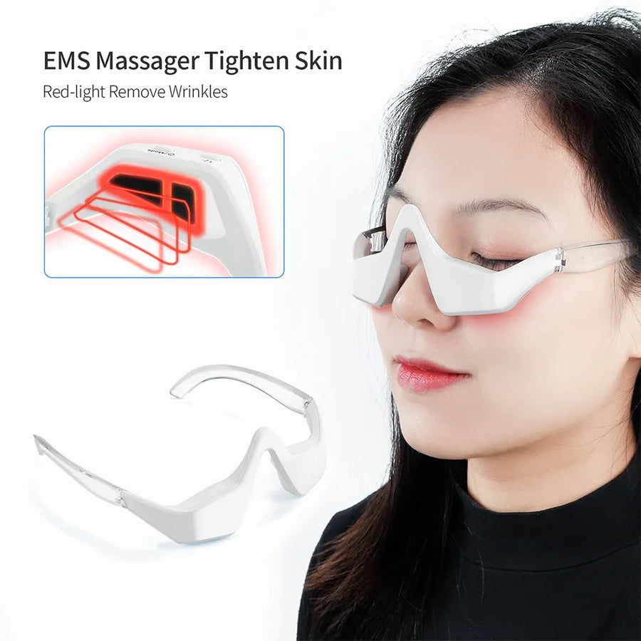 Red Light Therapy Eye Massager Freefit Eye Care Relief Relaxation Relieve Dark Circles Eye Massager