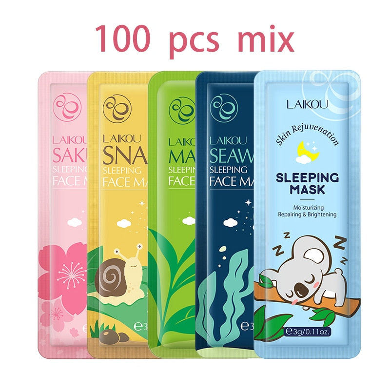 LAIKOU Moisturizing Sleeping Mask 100 pcs