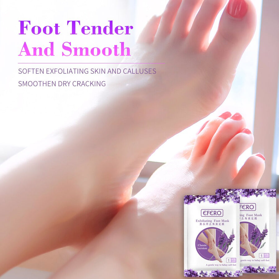 EFERO Exfoliating Foot Masks  2/3pairs