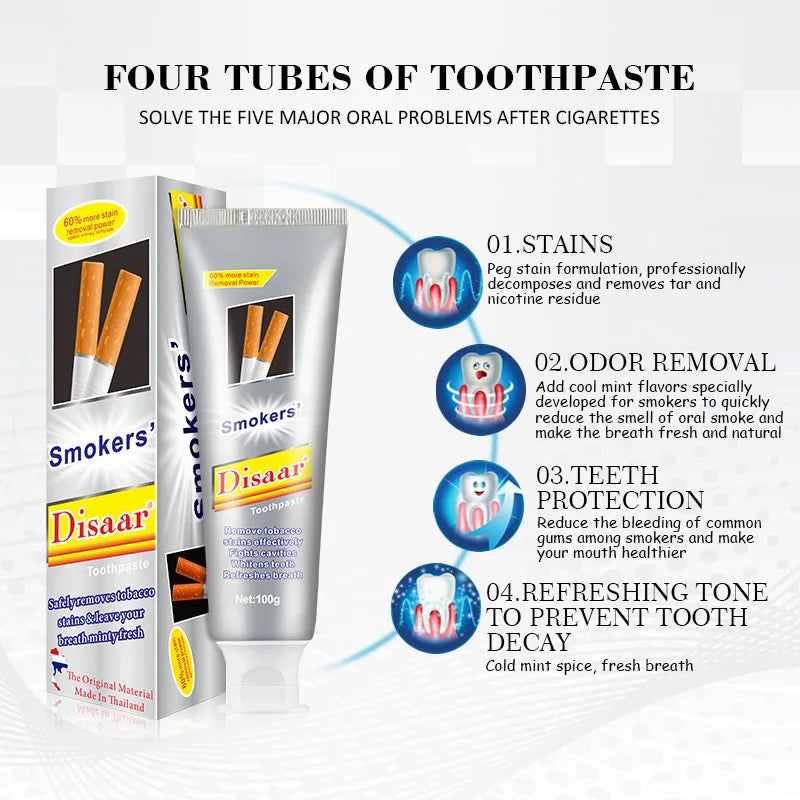 Disaar Mint Teeth Whitening Toothpaste Cleaning White Teeth Oral Hygiene Toothpaste