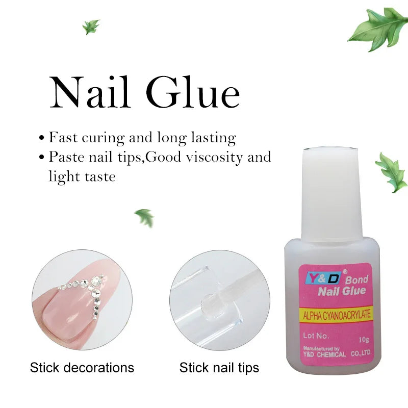 Skin Help Zone Fast Drying Nail Glue for False Nails