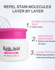 Kojic Acid Firming Face Cream+Facial Soap+Face Serum Lifting Neck Skin Care Set