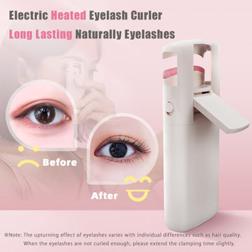 ANLAN Electric Heated Eyelash Curler Long-Lasting