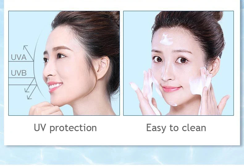 Facial Body Sunscreen  Sun Cream Sunblock Skin Protective Cream Oil-control Moisturizing  50ml