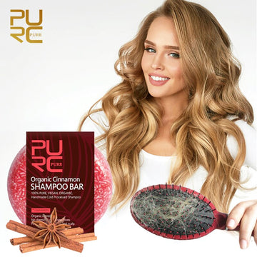 PURC Pure Organic Cinnamon Shampoo Bar