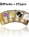 Crystal Collagen 24K Gold Eye Mask Patches 20 Packs