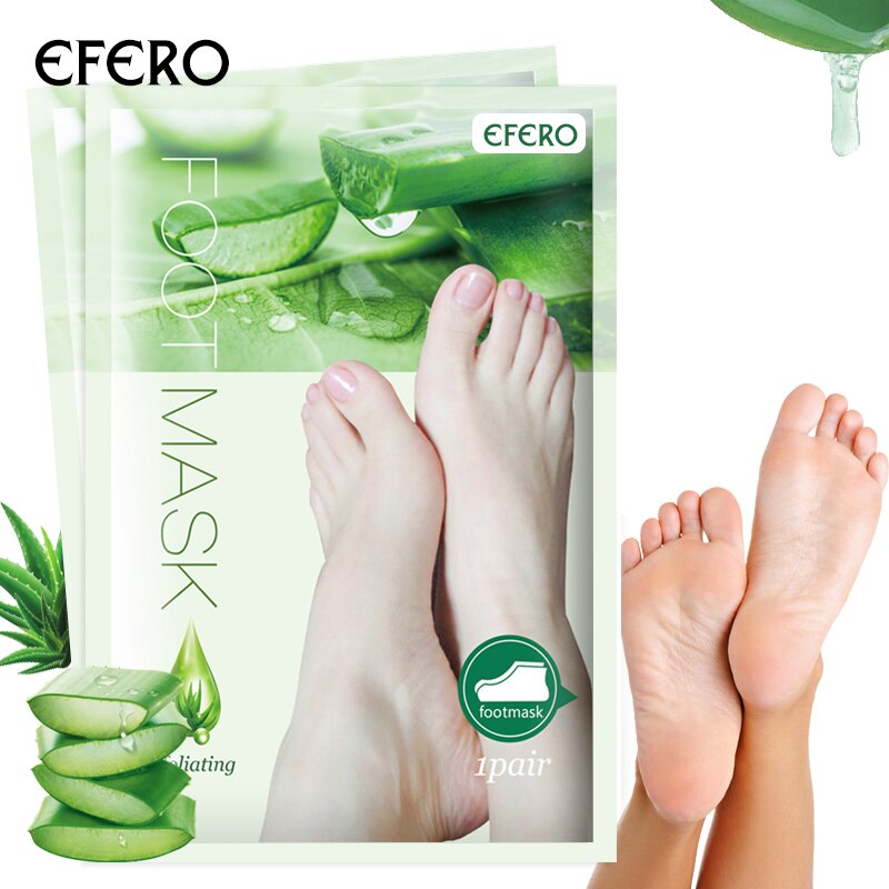 Efero Aloe Peeling Aloe Vera Foot Mask 2Pcs=1Pair