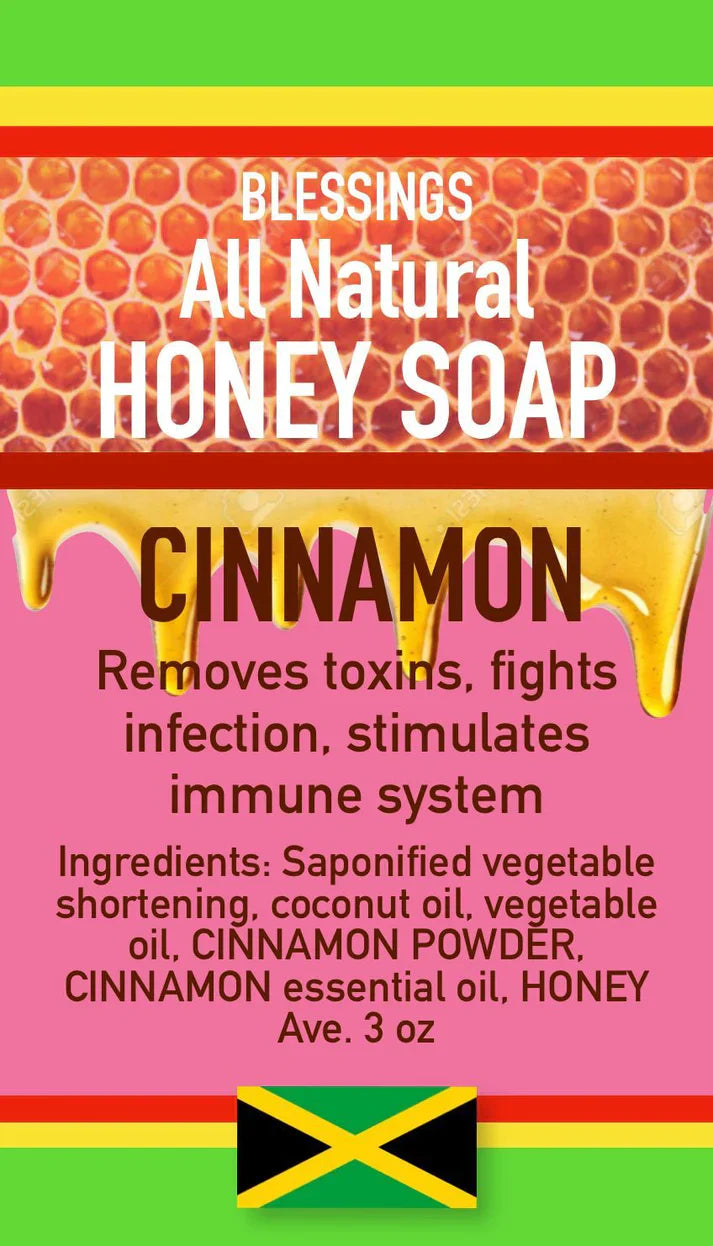 Blessings All Natural Honey Soap Cinnamon Face & Body