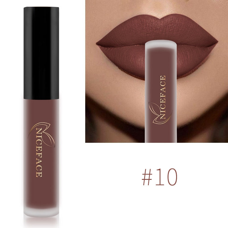 NICEFACE Lip Gloss Waterproof