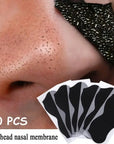 Bamboo Charcoal Blackhead Remover Mask Black Nose Sticker Deep Clean Strip