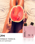 Watermelon Tanning Oil  Lightweight 
Broad Spectrum UVA/UVB Protection 
Vitamin E Hypoallergenic 3.4oz/100ml