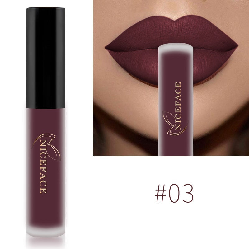 NICEFACE Lip Gloss Waterproof