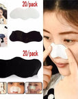 Bamboo Charcoal Blackhead Remover Mask Black Nose Sticker Deep Clean Strip