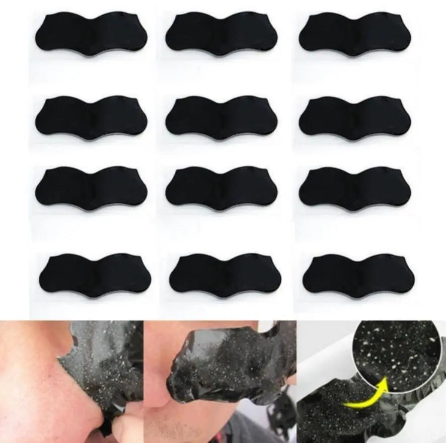 Bamboo Charcoal Blackhead Remover Mask Black Nose Sticker Deep Clean Strip