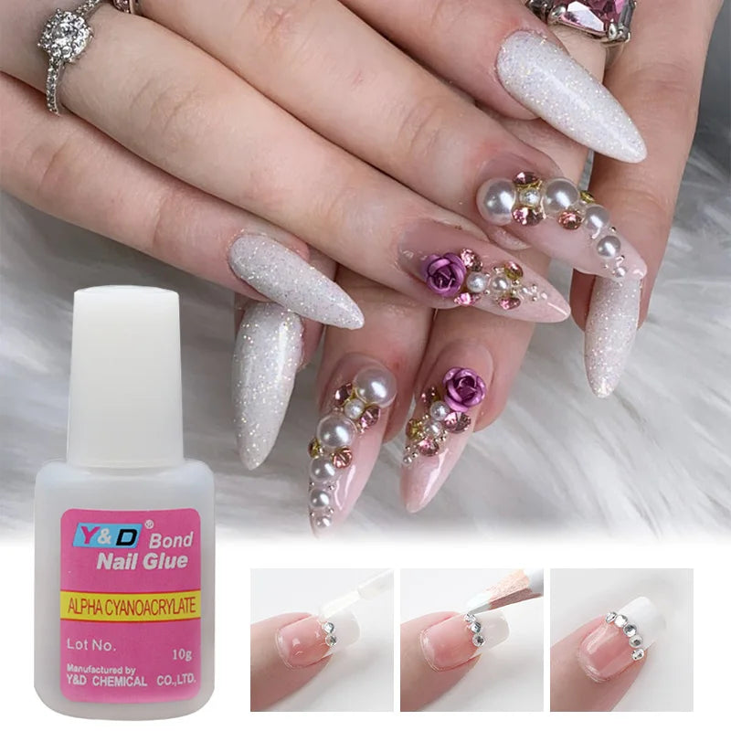 Skin Help Zone Fast Drying Nail Glue for False Nails