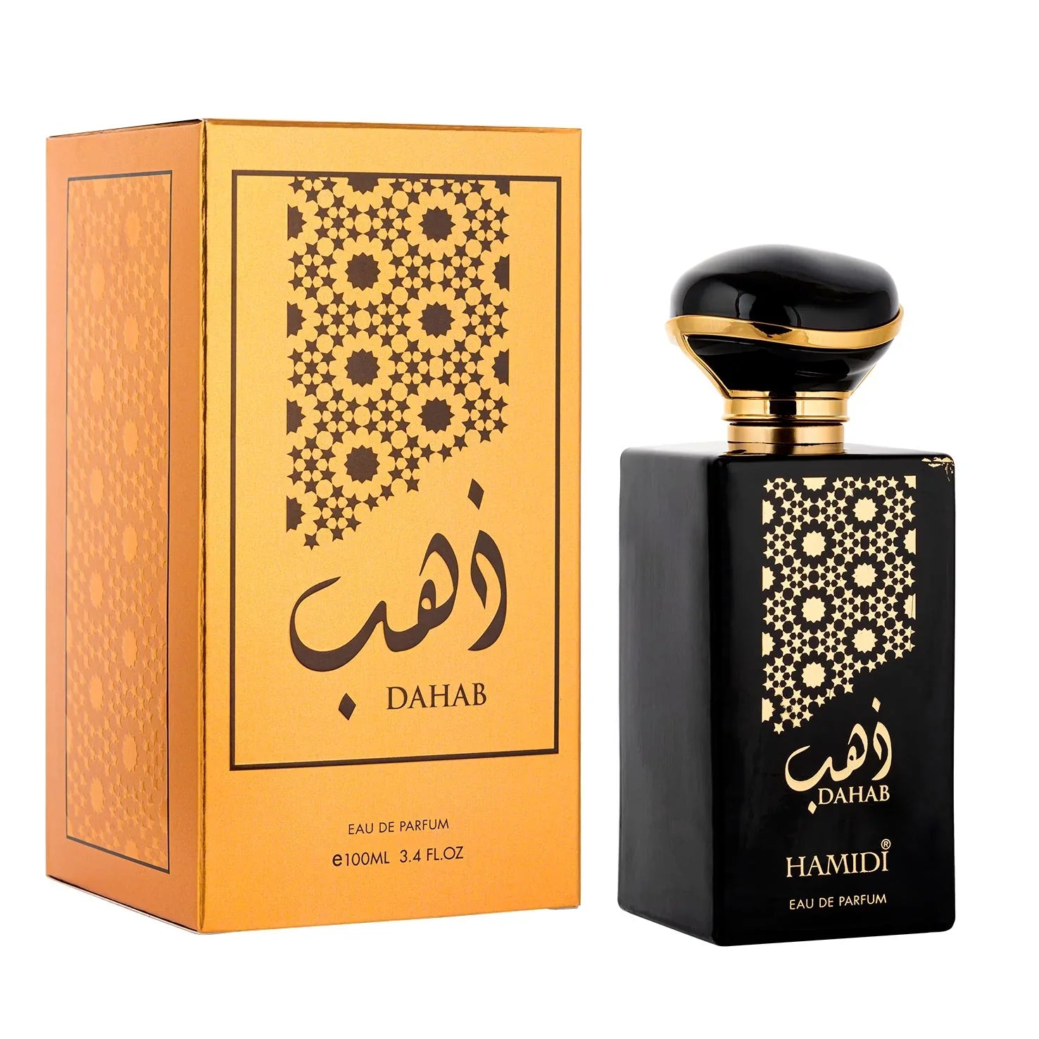 Dahab Eau de Parfum – Hamidi Unisex Golden Incense & Musk Fragrance