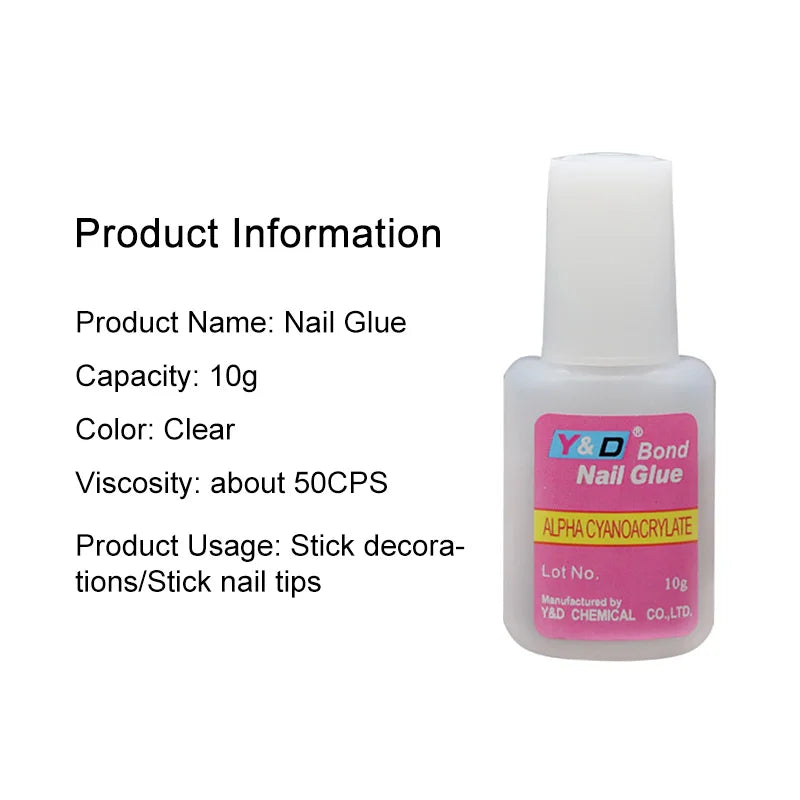 Skin Help Zone Fast Drying Nail Glue for False Nails