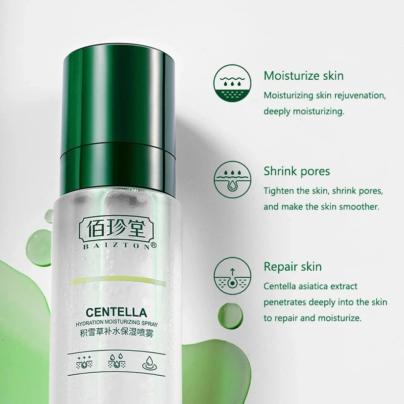 Centella Asiatica Moisturizing Face Toner Spray Refreshing Non-greasy Facial Tonic / 100ml