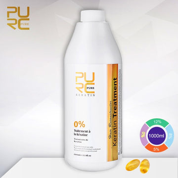 PURC Brazilian Pure Keratin 0% For Hair Treatment 1000ml / e 33.8fl.oz