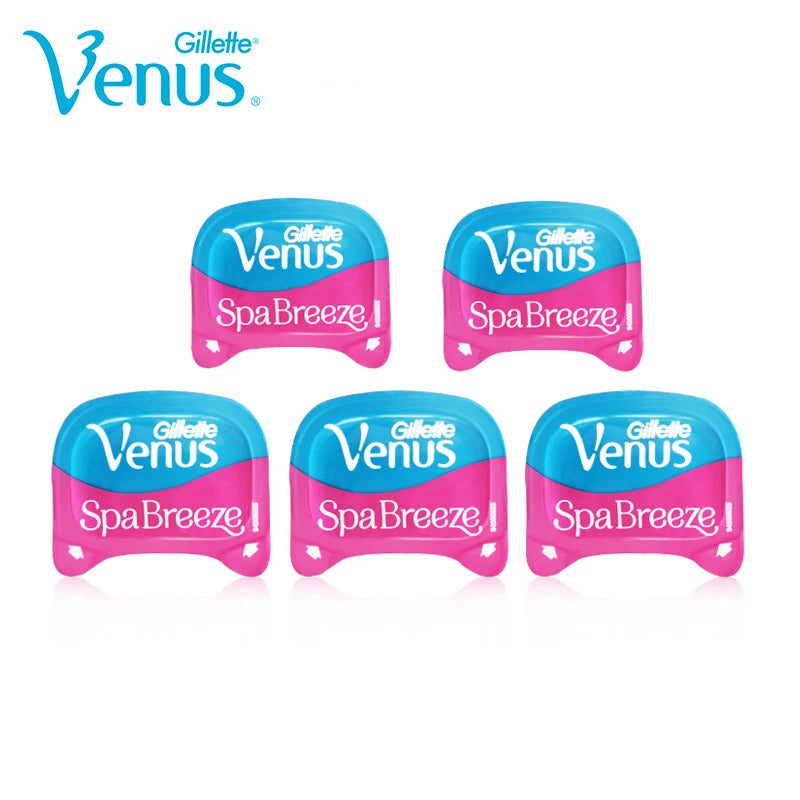 Gillette Venus  Razor With 5 Replacement Shaving Blades Stainless Hair Removal Tool for Female