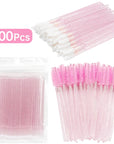 Skin Help Zone Disposable Crystal Brushes Set Eyelash Lip Microbrush