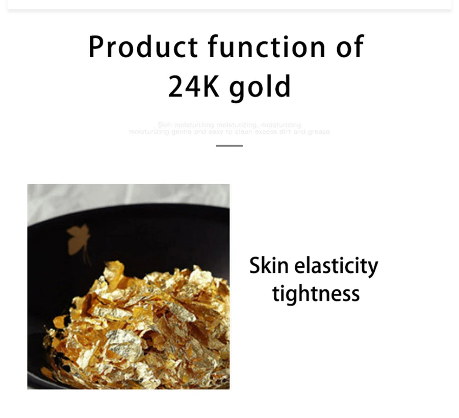 Nicotinamide Face 24K Gold Toner for Moisturizing and Skin Care 300ML