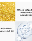 Nicotinamide Face 24K Gold Toner for Moisturizing and Skin Care 300ML