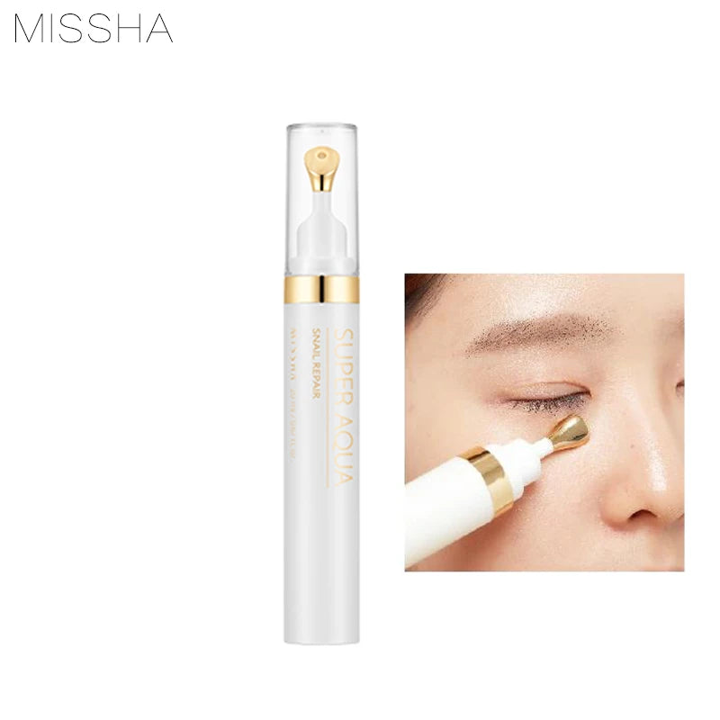 MISSHA Super Aqua Snail Repair Eye Serum Nourishing Wrinkle Peptide Cosmetic  20g