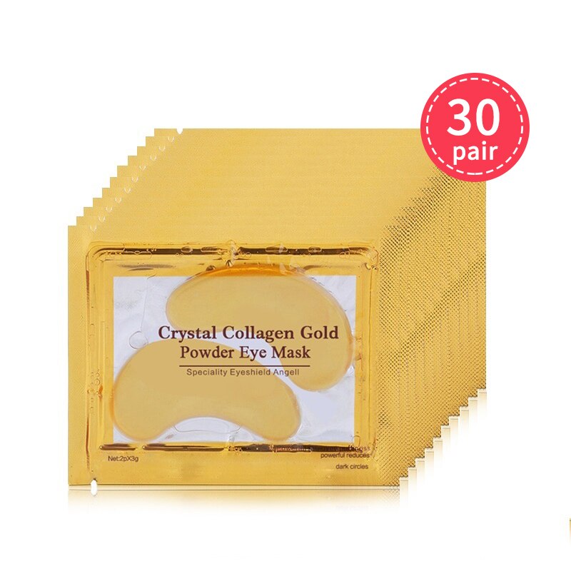 Crystal Collagen 24K Gold Eye Mask Patches 20 Packs