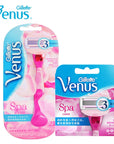 Gillette Venus  Razor With 5 Replacement Shaving Blades Stainless Hair Removal Tool for Female