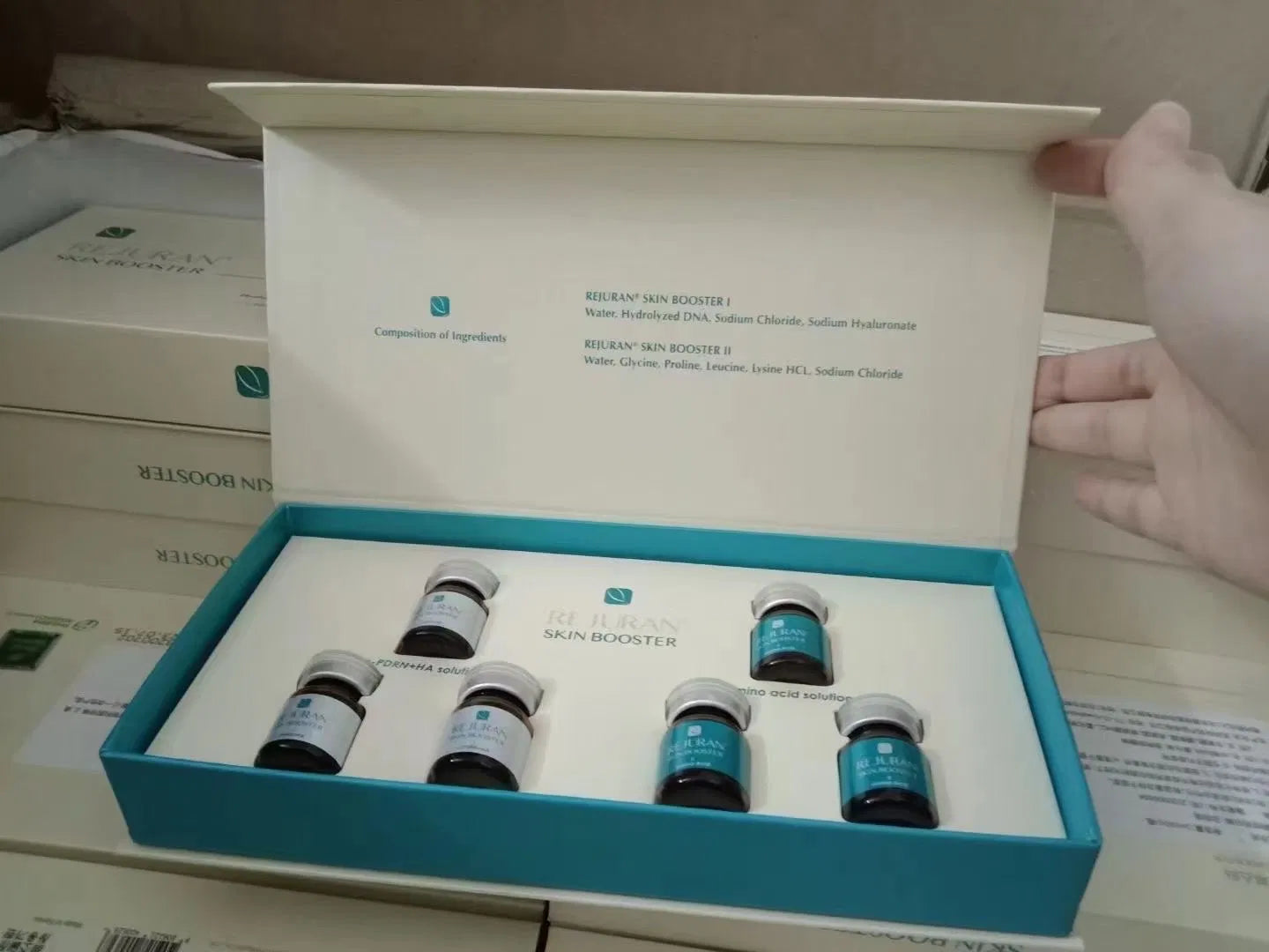 Hot Sale Rejuran Skin Booster Skin Rejuvenation with PN Skin Booster Anti-Aging Anti-Wrinkles Meso