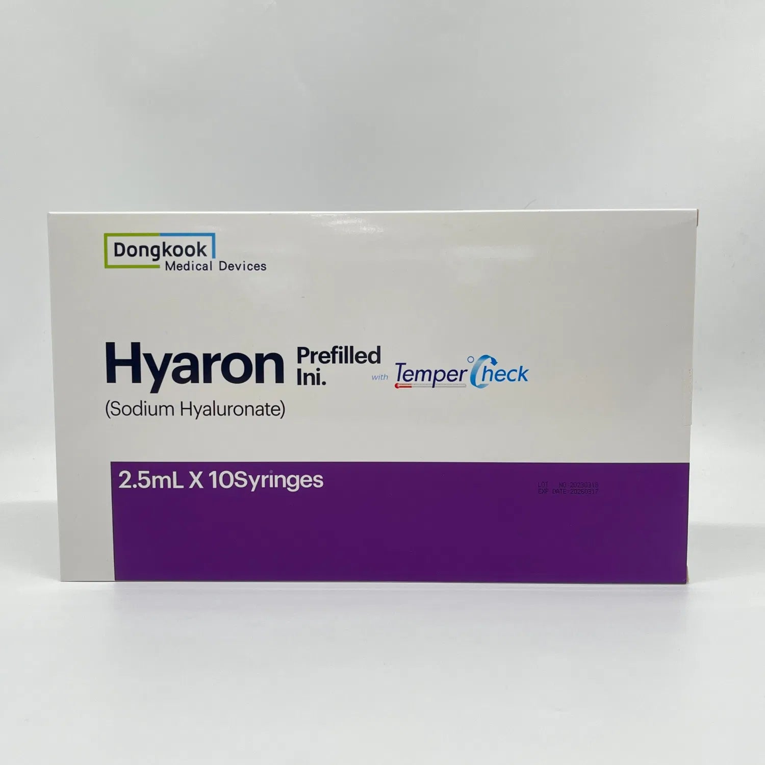 Hyaron Prefilled Injection – Deep Skin Hydration Dermal Filler for Face