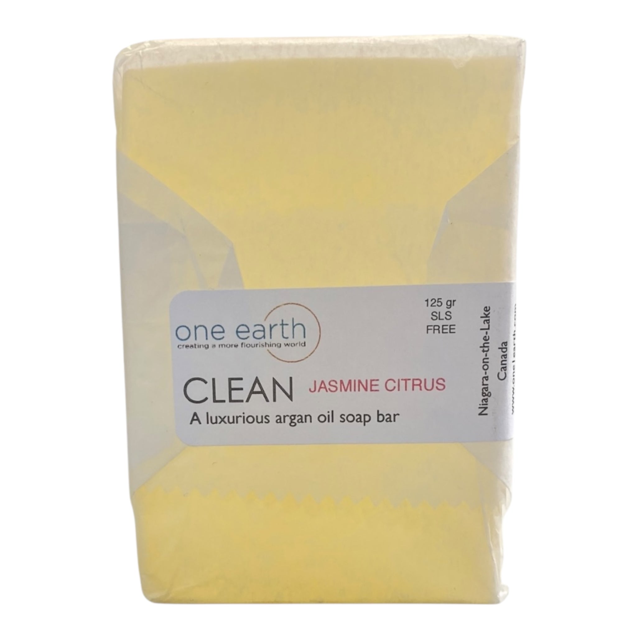 Jasmine + Citrus Soap – Nourishing Argan Oil Botanical Bar (125 g)