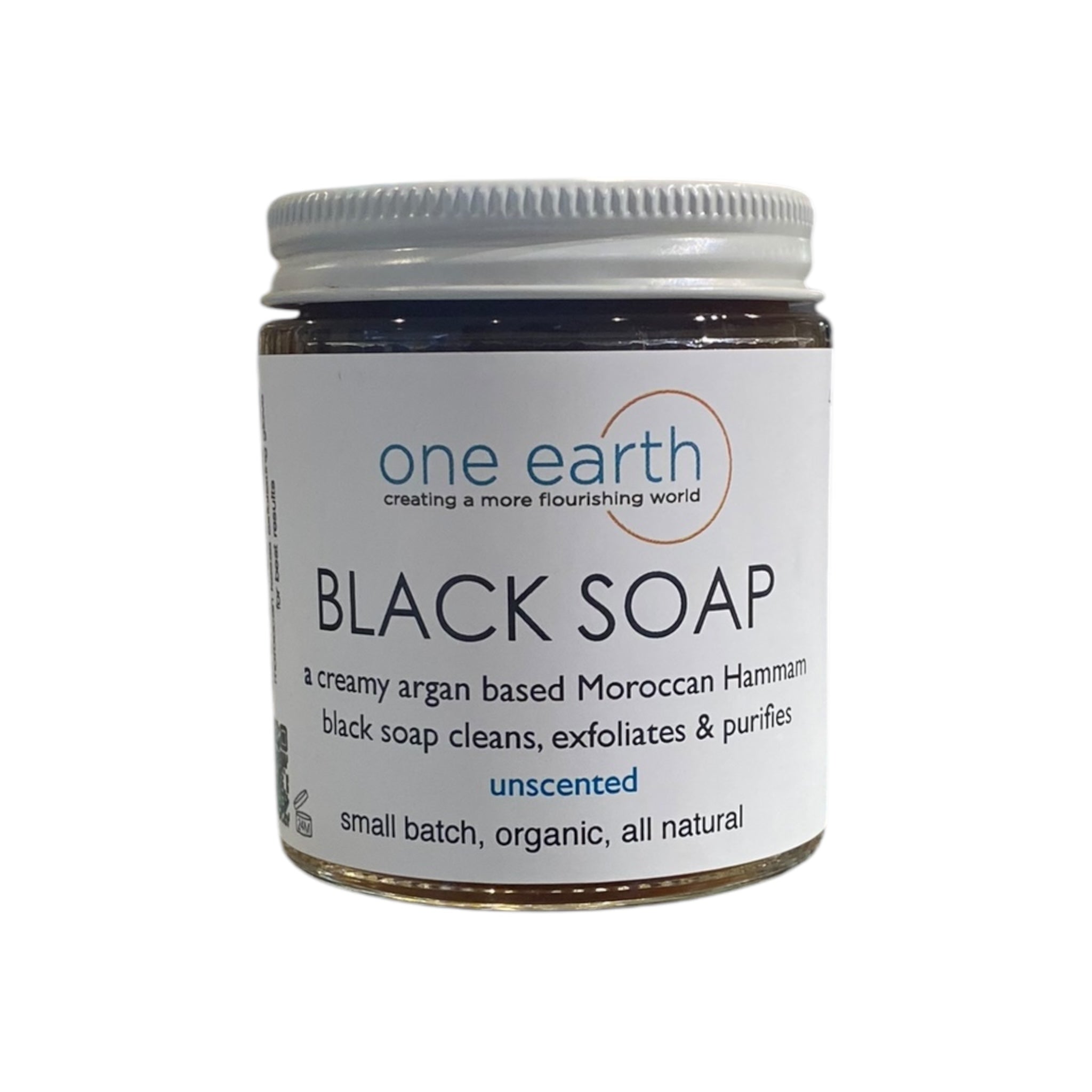 Moroccan Black Soap – 120ml | Handmade, All-Natural, Exfoliating & Nourishing with Argan & Olive Oils, Suitable for All Skin Types