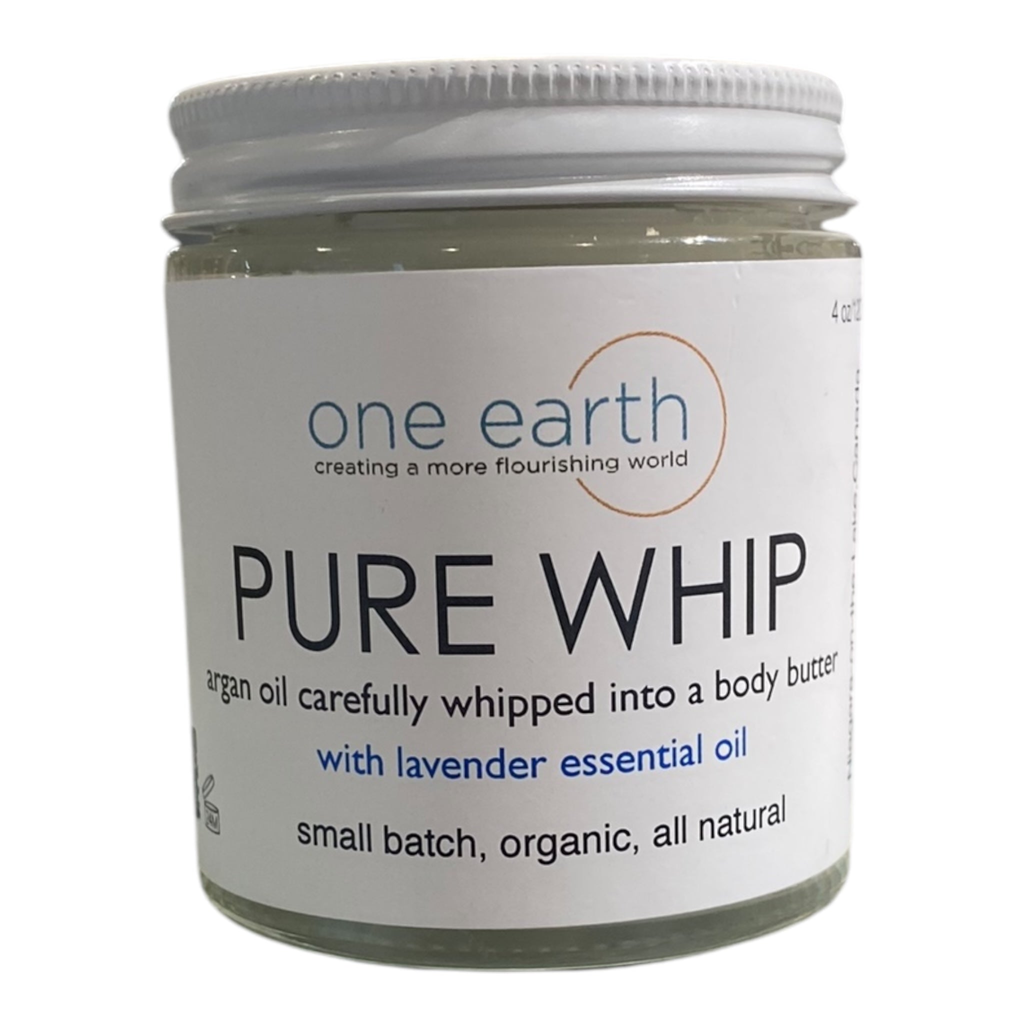 Pure Whip of the Month – Lavender Body Butter | 120ml, Argan & Peach Kernel Oils, Hydrating, Healing, Soothes Dry Skin, Eczema & Psoriasis