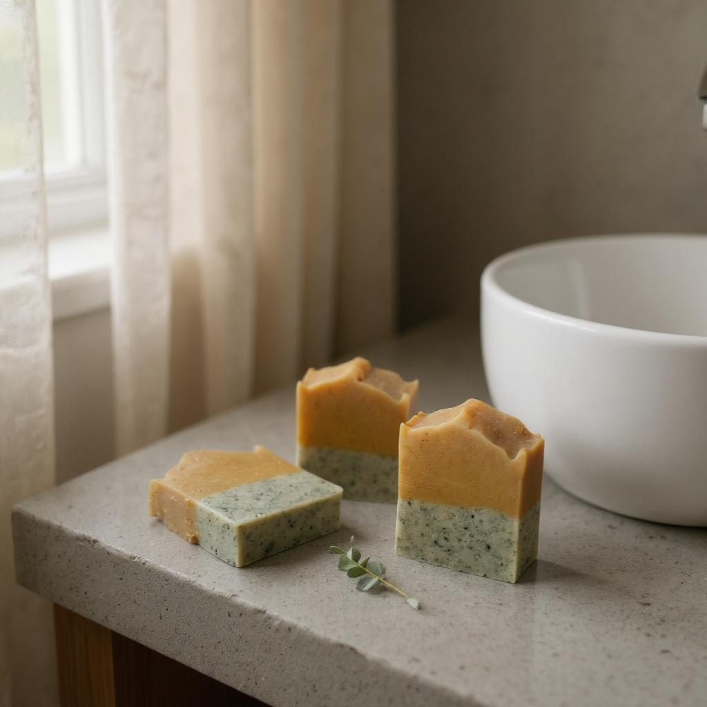 Nettle + Turmeric Soap – Revitalizing & Brightening, 140g