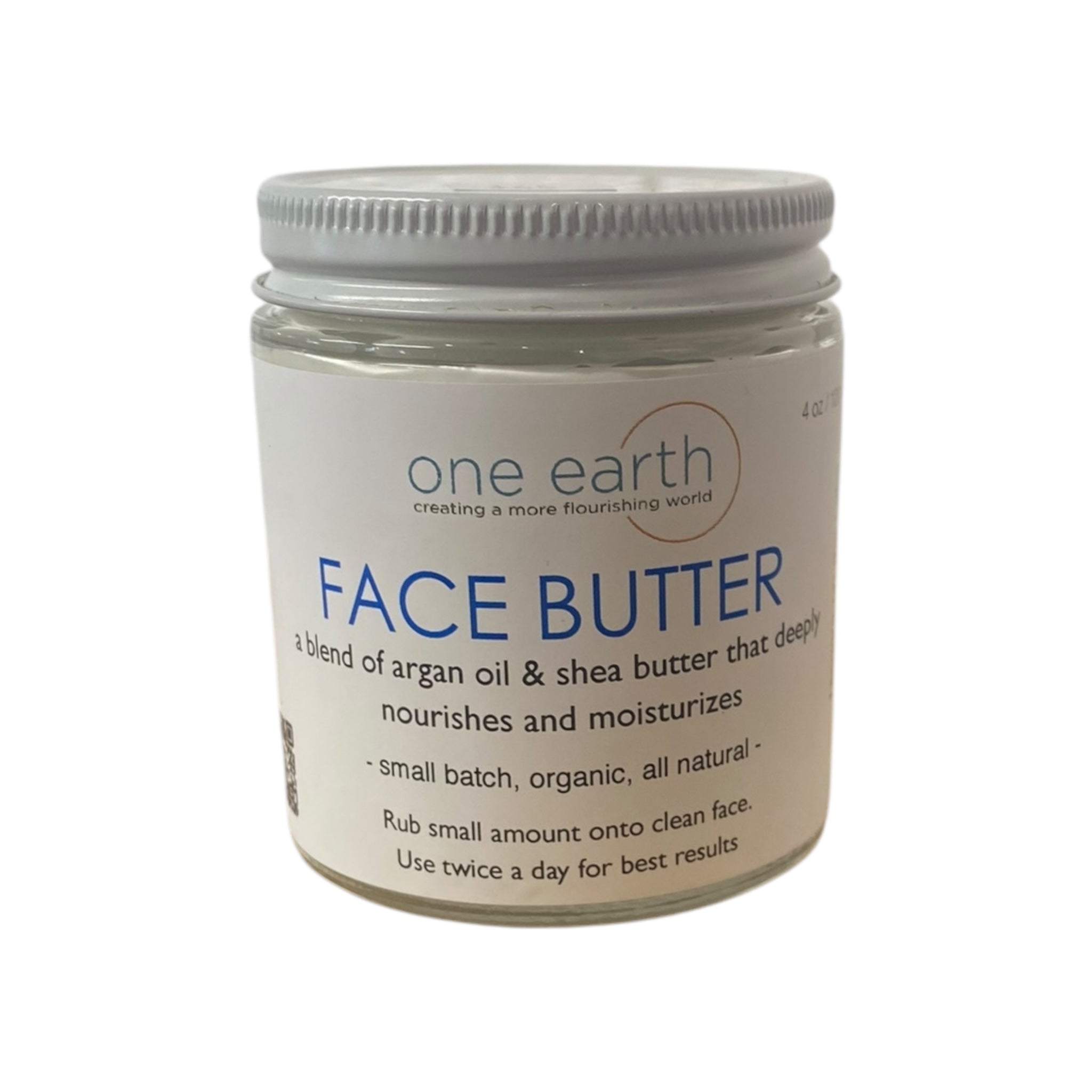 Face Butter – Unscented, 120ml | Argan Oil, Shea & Soy Butter for Deep Hydration, Smooth Skin & Reduced Pores | All Skin Types
