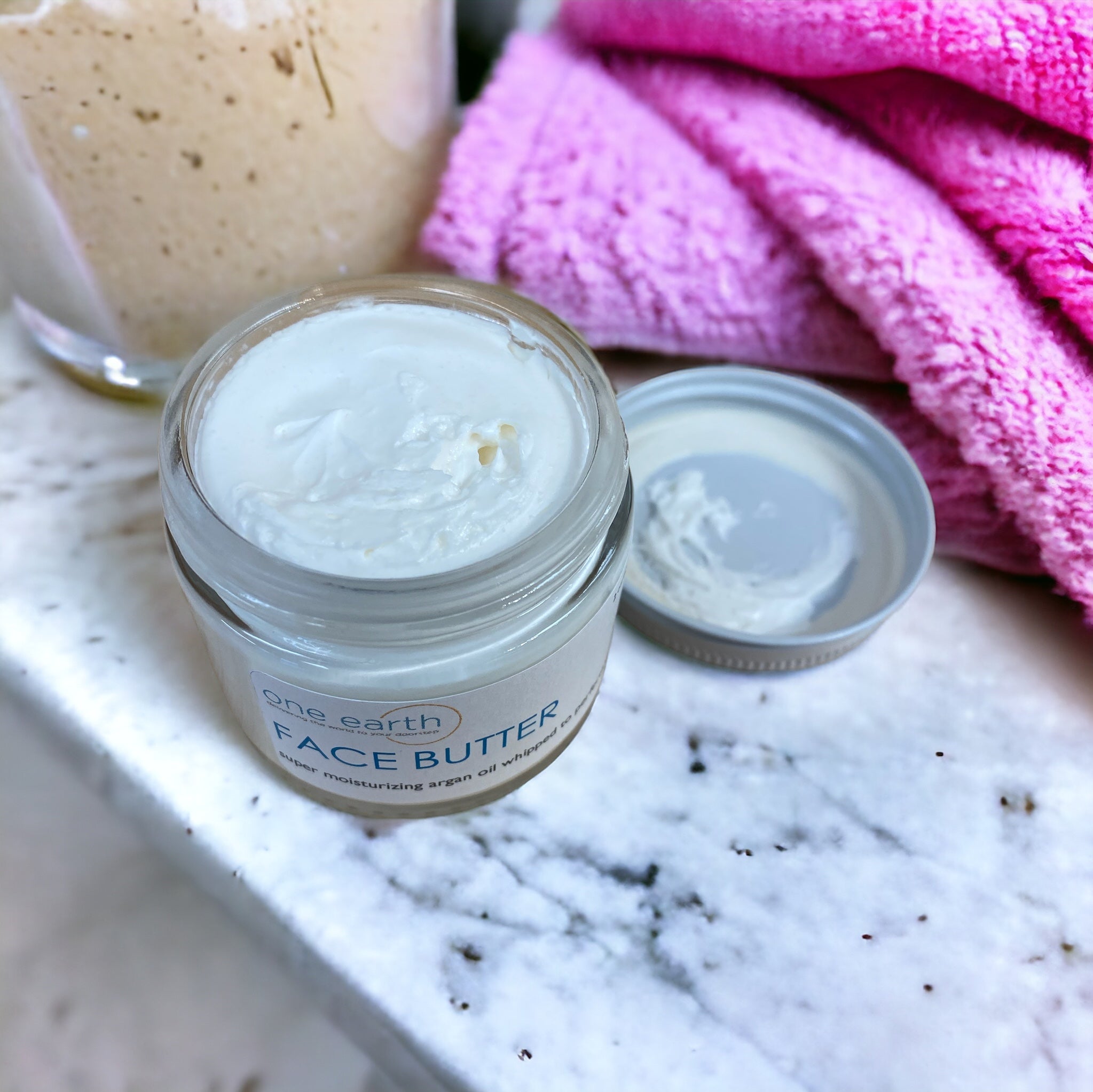 Face Butter – Unscented, 60ml | Argan Oil, Shea & Soy Butter for Deep Hydration, Smooth Skin & Reduced Pores | All Skin Types