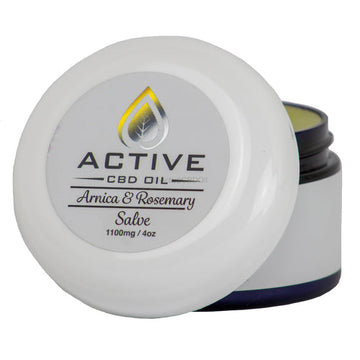 CBD Active Super Strength Salve - 1100mg - 4oz, vegan - Free Shipping