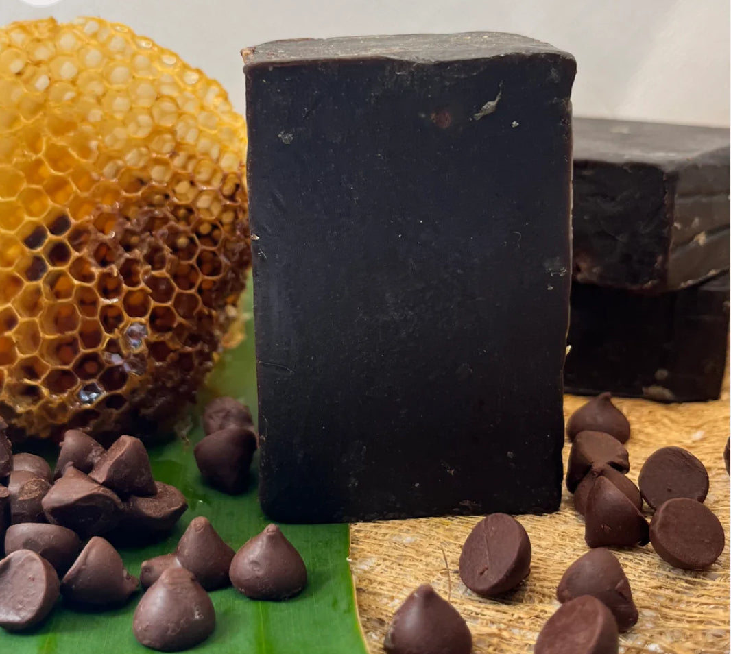 Blessings All-Natural Honey & Chocolate Face & Body Soap – Nourishing, Anti-Aging & Brightening Cleanser