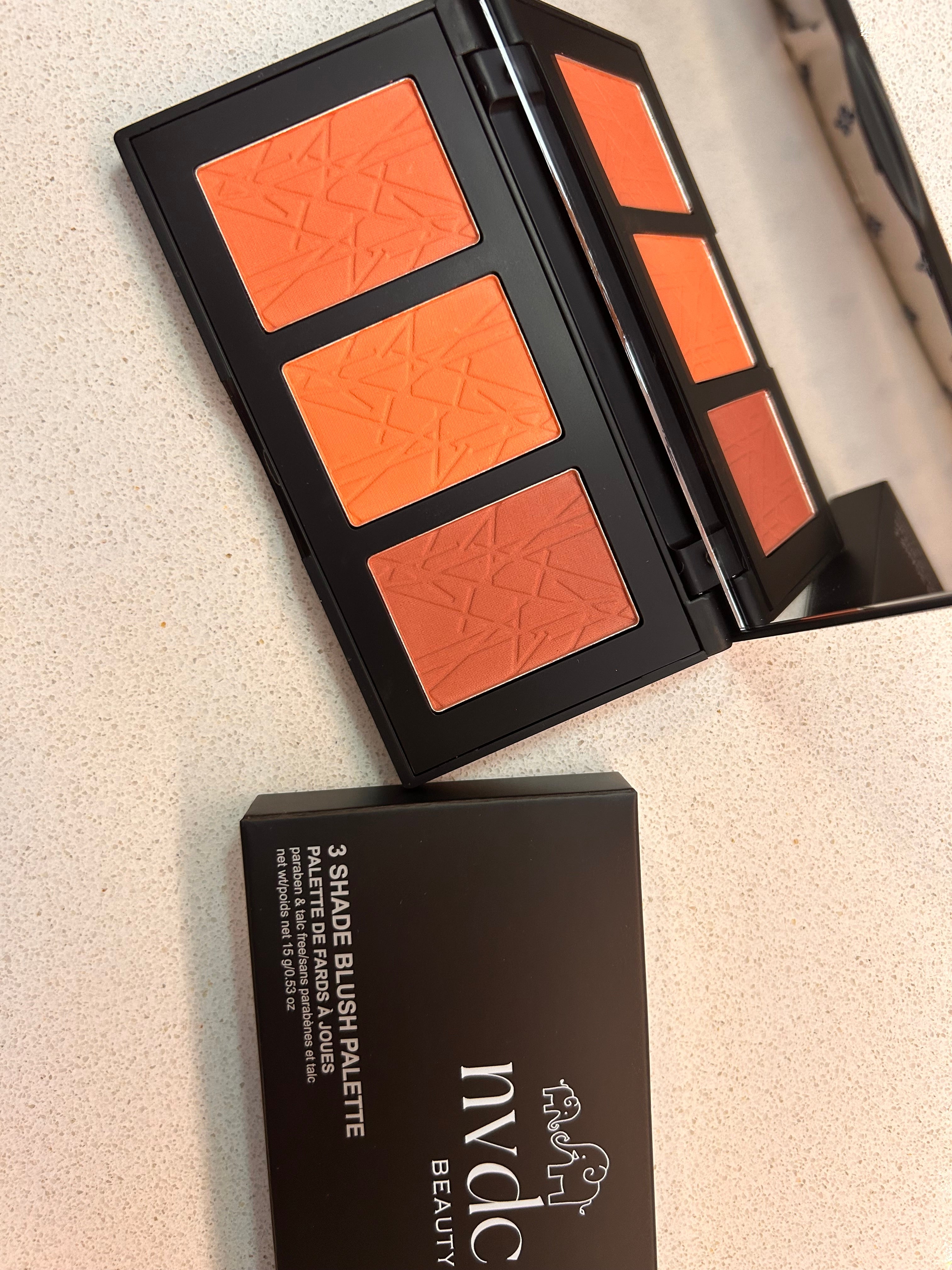 Blush Palette – Squish, 3-Shade Buildable Powder, Matte Finish