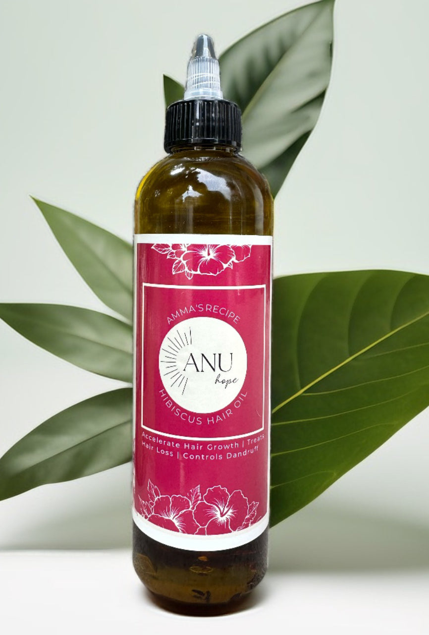 Hibiscus Hair Growth Oil – Natural Nourishing Hair Treatment