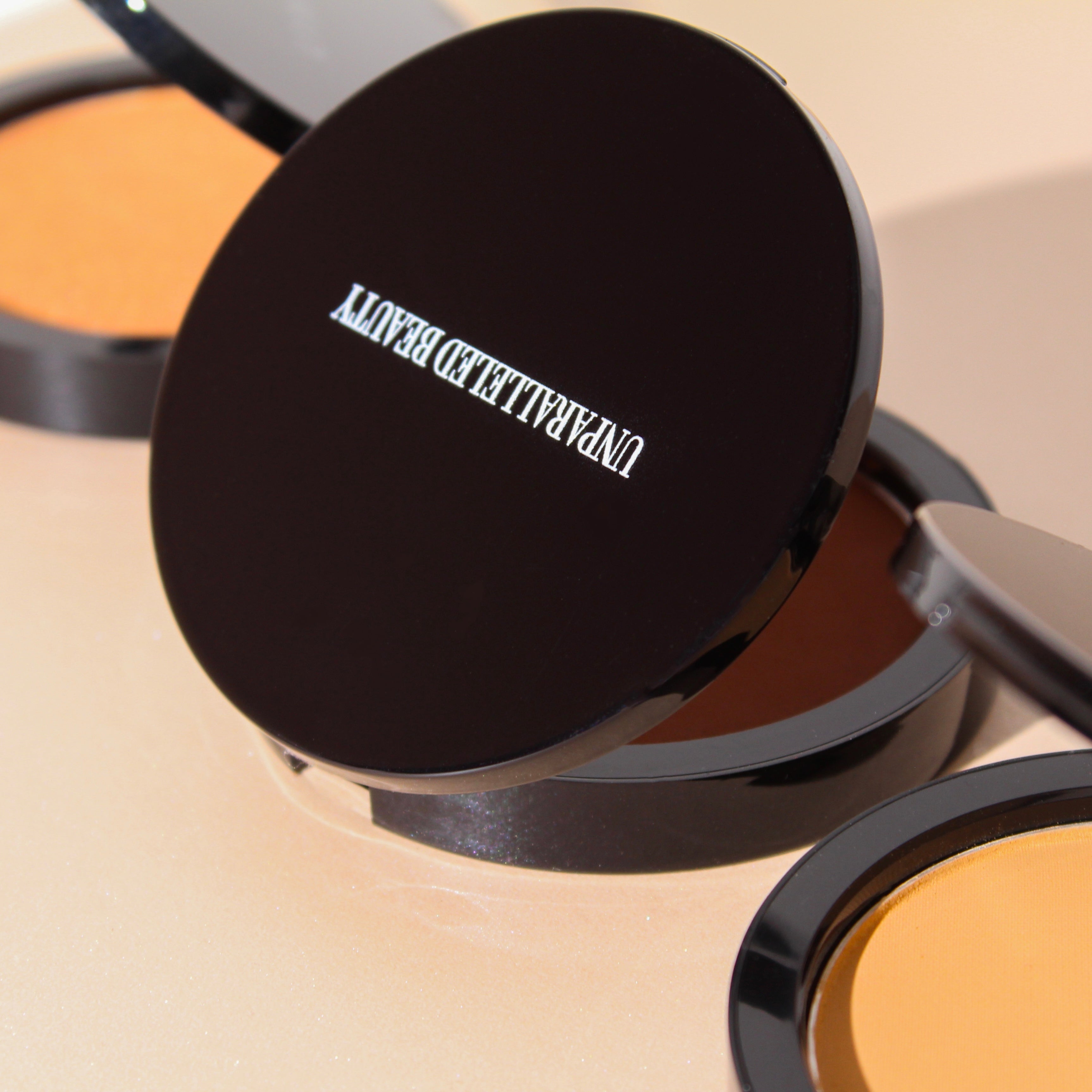 Dual Blend Powder Foundation – Adjustable Coverage, Vegan & Cruelty-Free